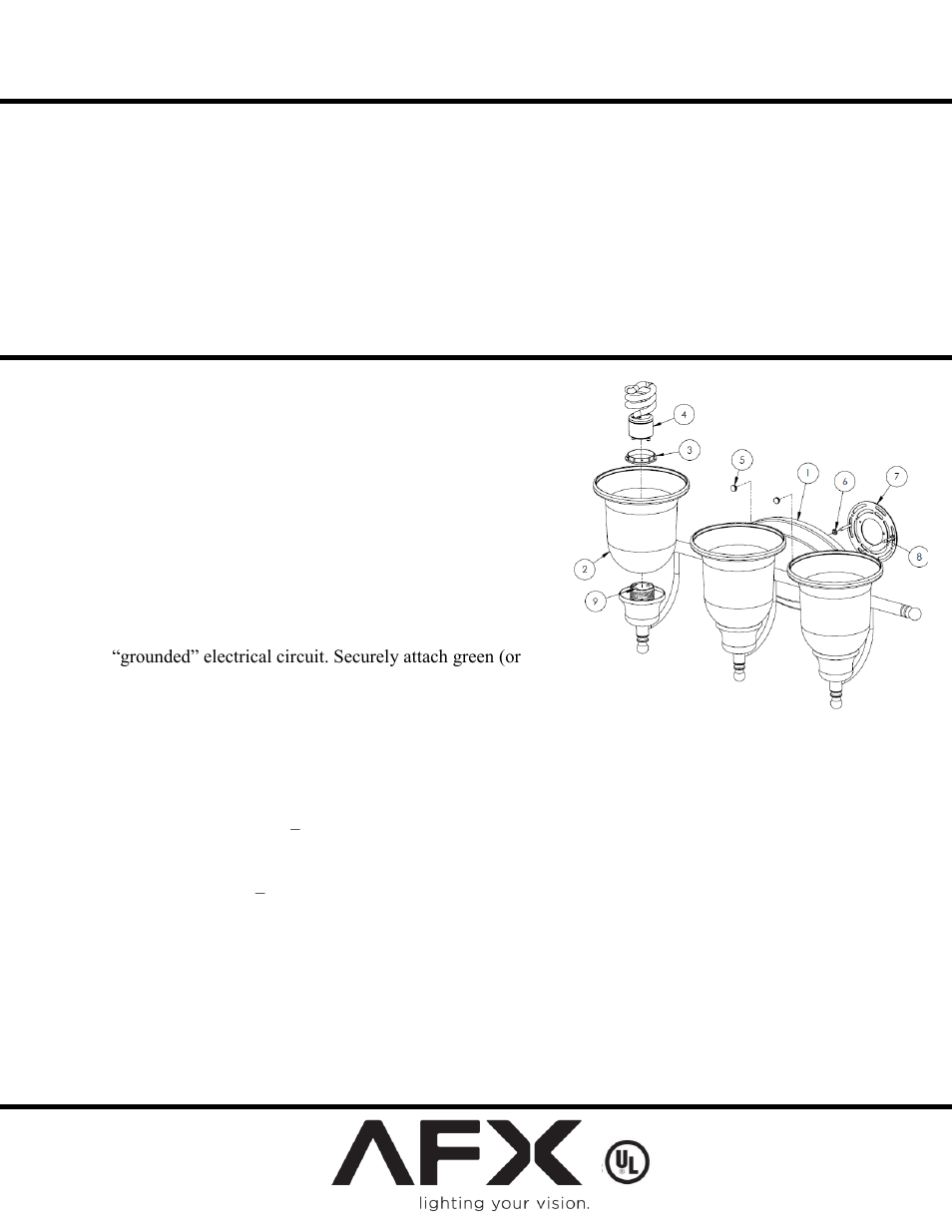 AFX TCV213SNSCT User Manual | 1 page