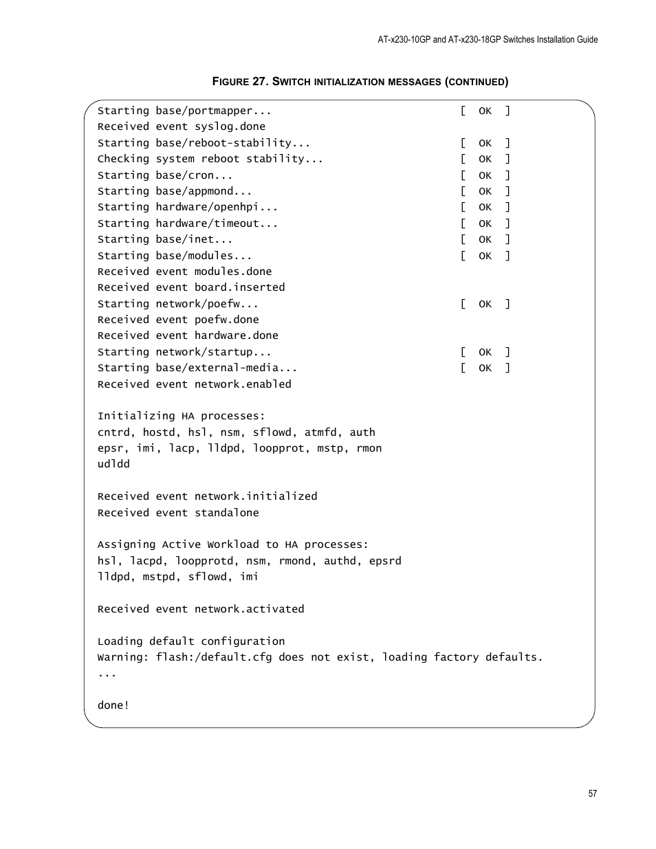 Allied Telesis AT-x230-18GP User Manual | Page 67 / 80