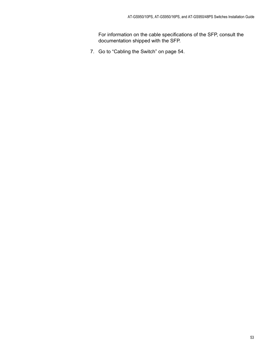 Allied Telesis AT-GS950/10PS User Manual | Page 53 / 64