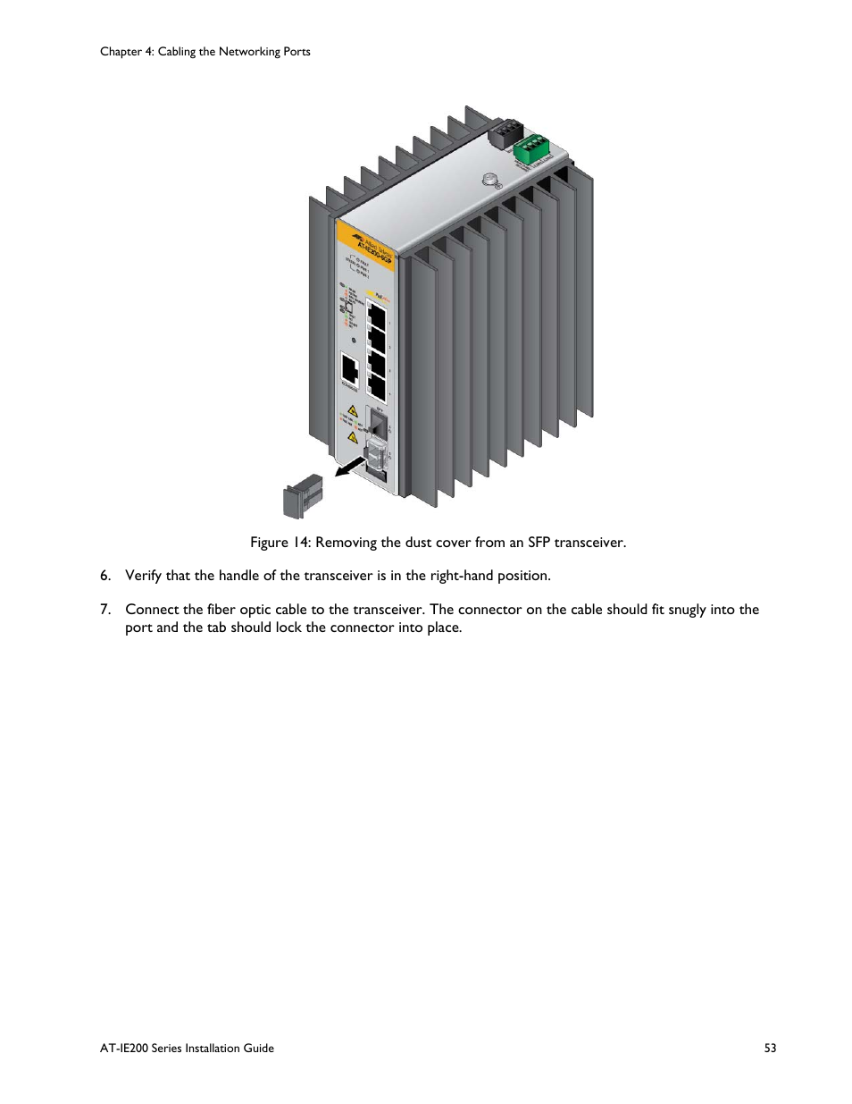 Allied Telesis IE200 Series User Manual | Page 53 / 70