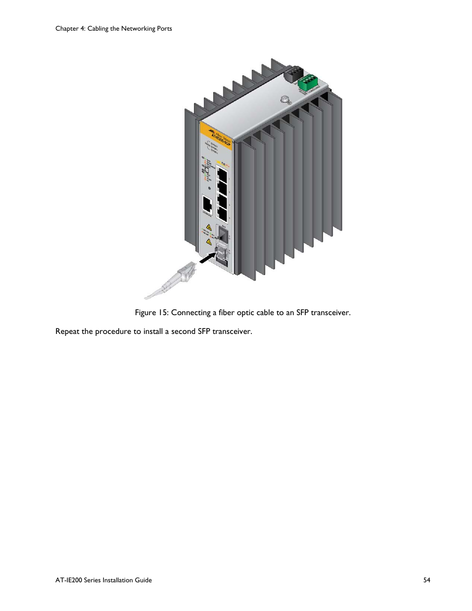 Allied Telesis IE200 Series User Manual | Page 54 / 70