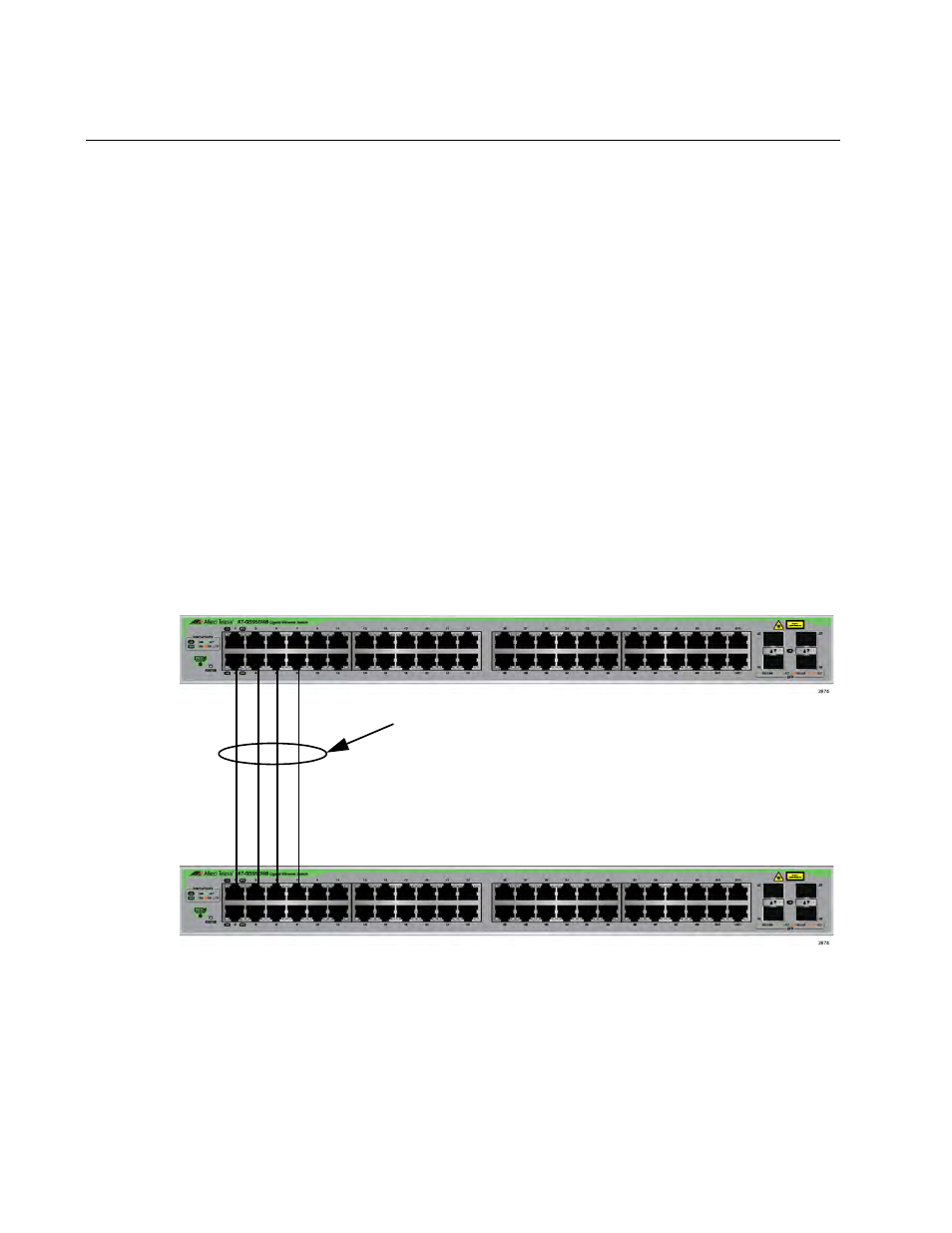 Overview, Static port trunk example | Allied Telesis AT-GS950/48 User Manual | Page 100 / 410