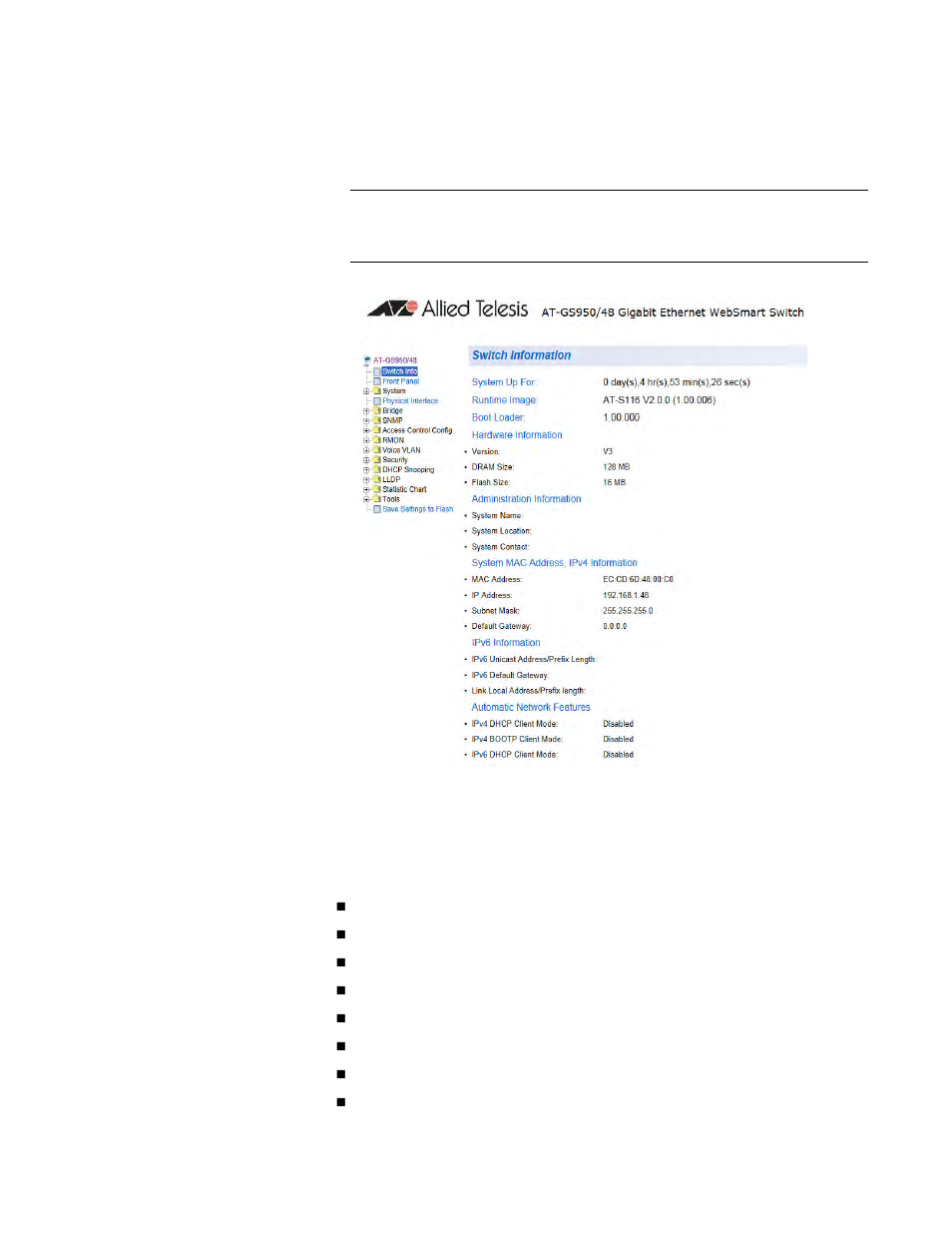 Allied Telesis AT-GS950/48 User Manual | Page 25 / 410