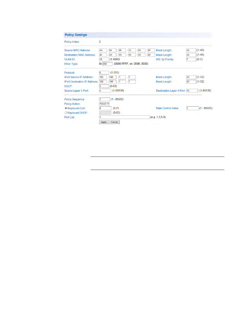 Delete a policy | Allied Telesis AT-GS950/48 User Manual | Page 251 / 410