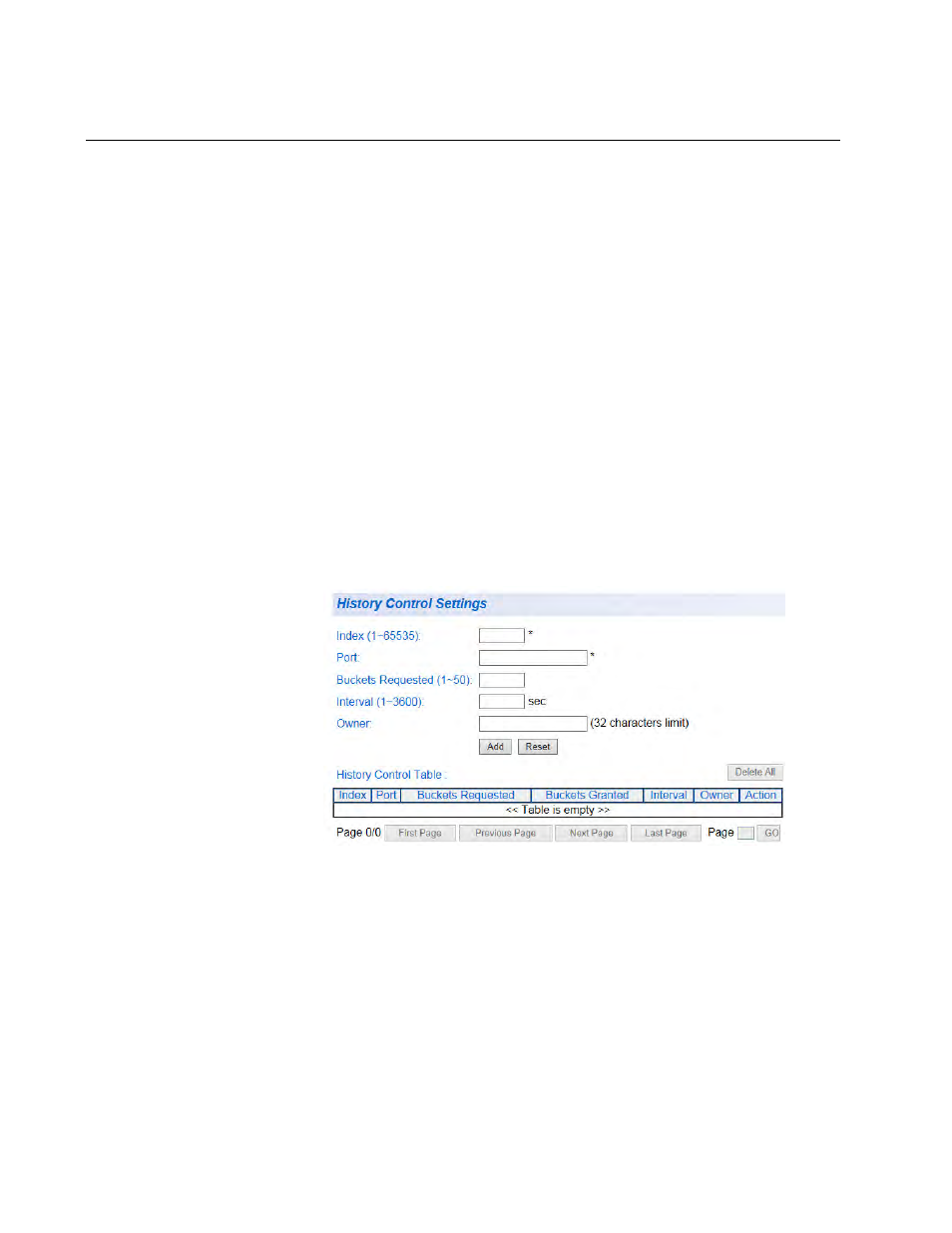 Histories | Allied Telesis AT-GS950/48 User Manual | Page 264 / 410