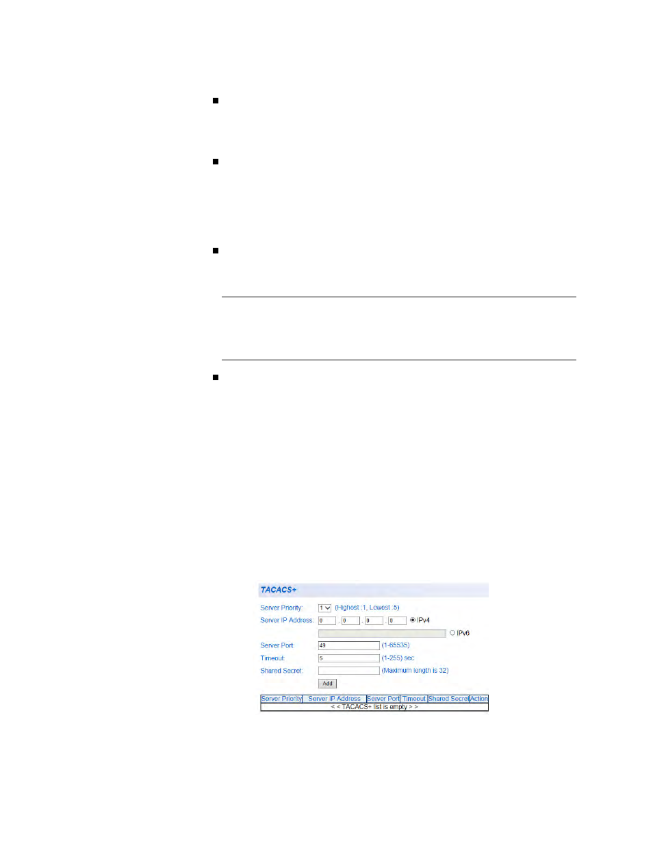 Tacacs+ configuration | Allied Telesis AT-GS950/48 User Manual | Page 294 / 410