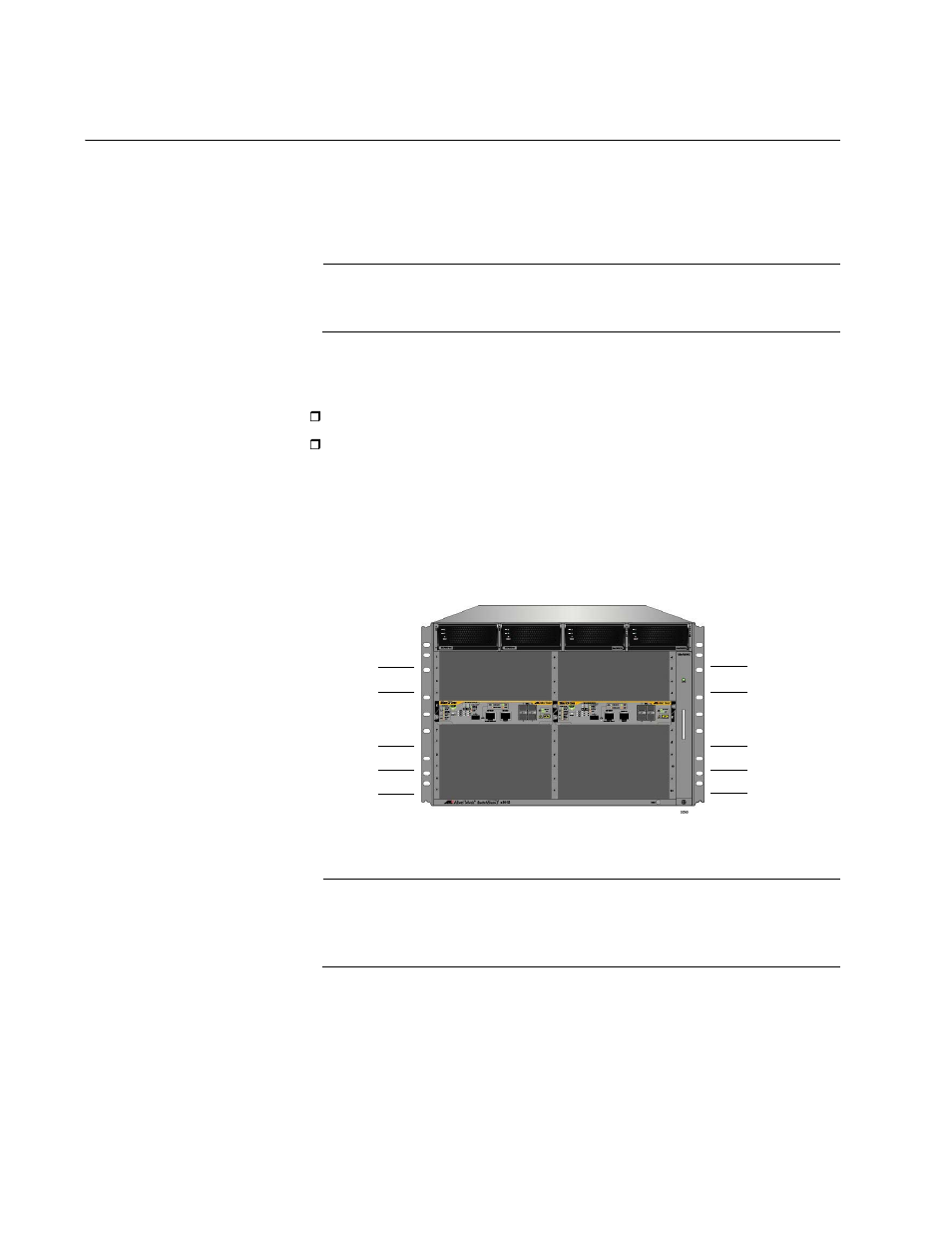 Installing the ethernet line cards | Allied Telesis AT-SBx81CFC960 User Manual | Page 134 / 322