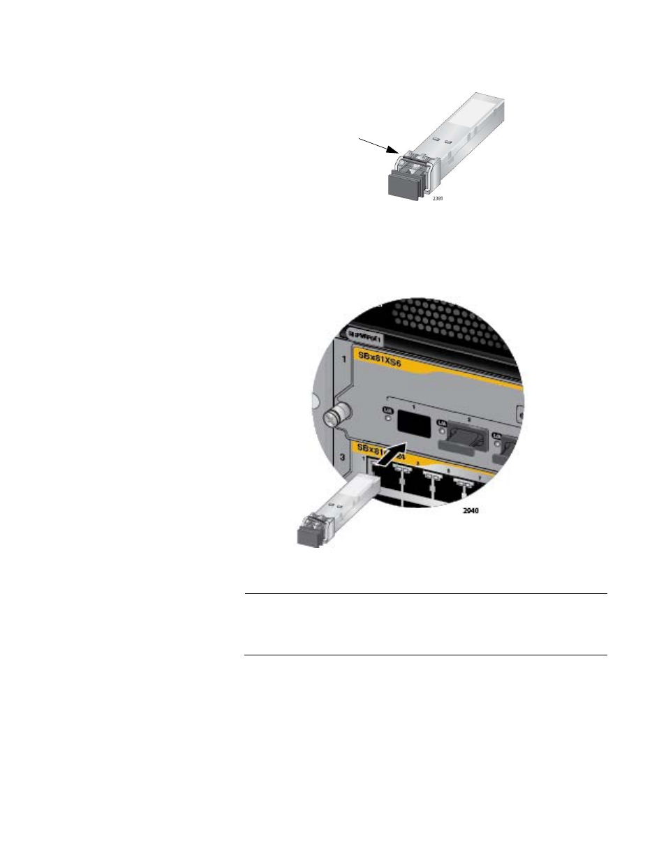 As shown in figure | Allied Telesis AT-SBx81CFC960 User Manual | Page 151 / 322