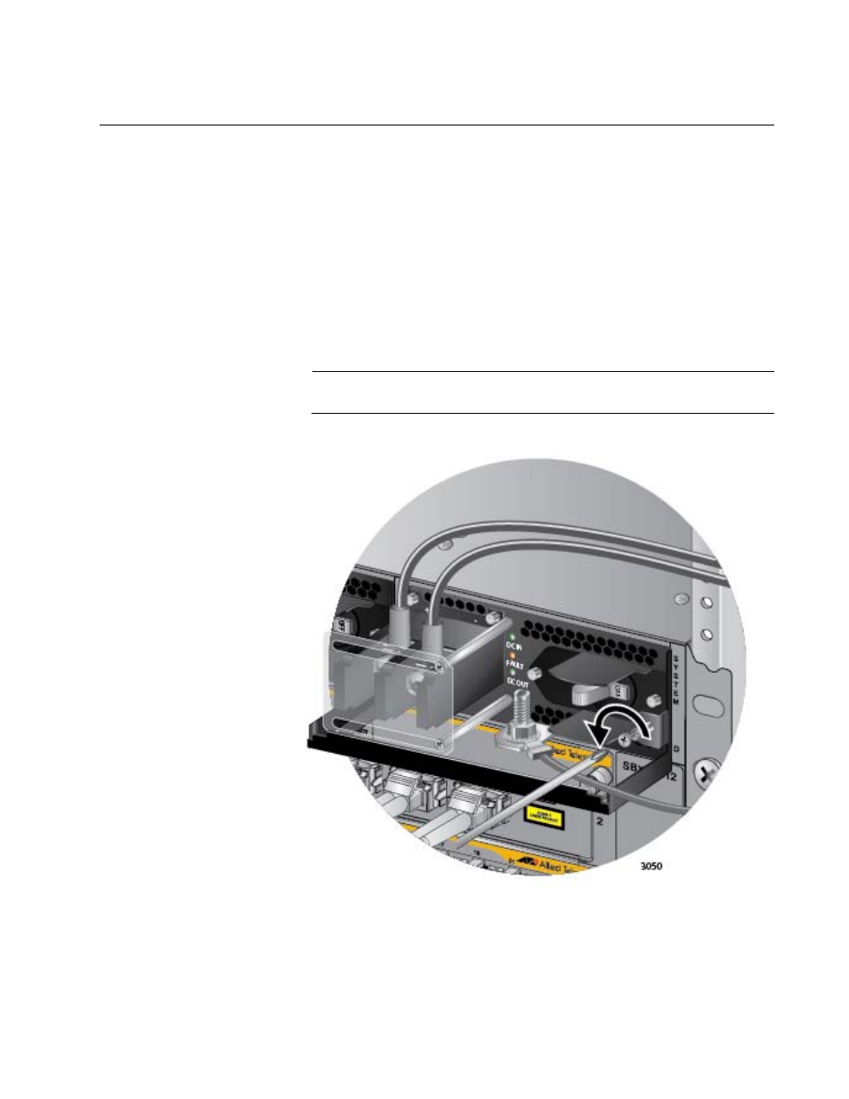 Replacing the at-sbxpwrsys1 dc power supply | Allied Telesis AT-SBx81CFC960 User Manual | Page 235 / 322