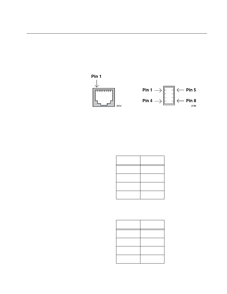 Port pinouts | Allied Telesis AT-SBx81CFC960 User Manual | Page 319 / 322