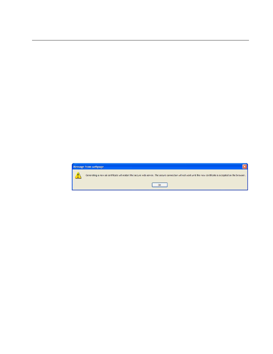 Configuring the https server, Enabling the https server, Figure 49: generate ssl certificate prompt | Allied Telesis AT-TQ Series User Manual | Page 153 / 172