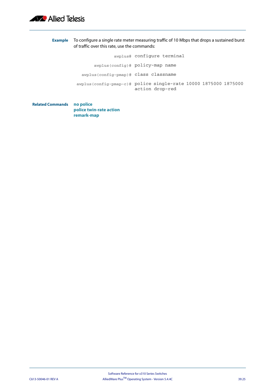 Allied Telesis AlliedWare Plus Operating System Version 5.4.4C (x310-26FT,x310-26FP,x310-50FT,x310-50FP) User Manual | Page 1031 / 2220