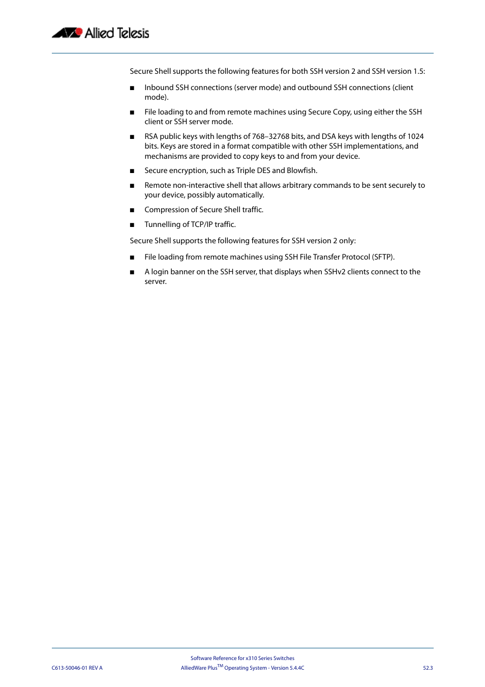 Allied Telesis AlliedWare Plus Operating System Version 5.4.4C (x310-26FT,x310-26FP,x310-50FT,x310-50FP) User Manual | Page 1369 / 2220