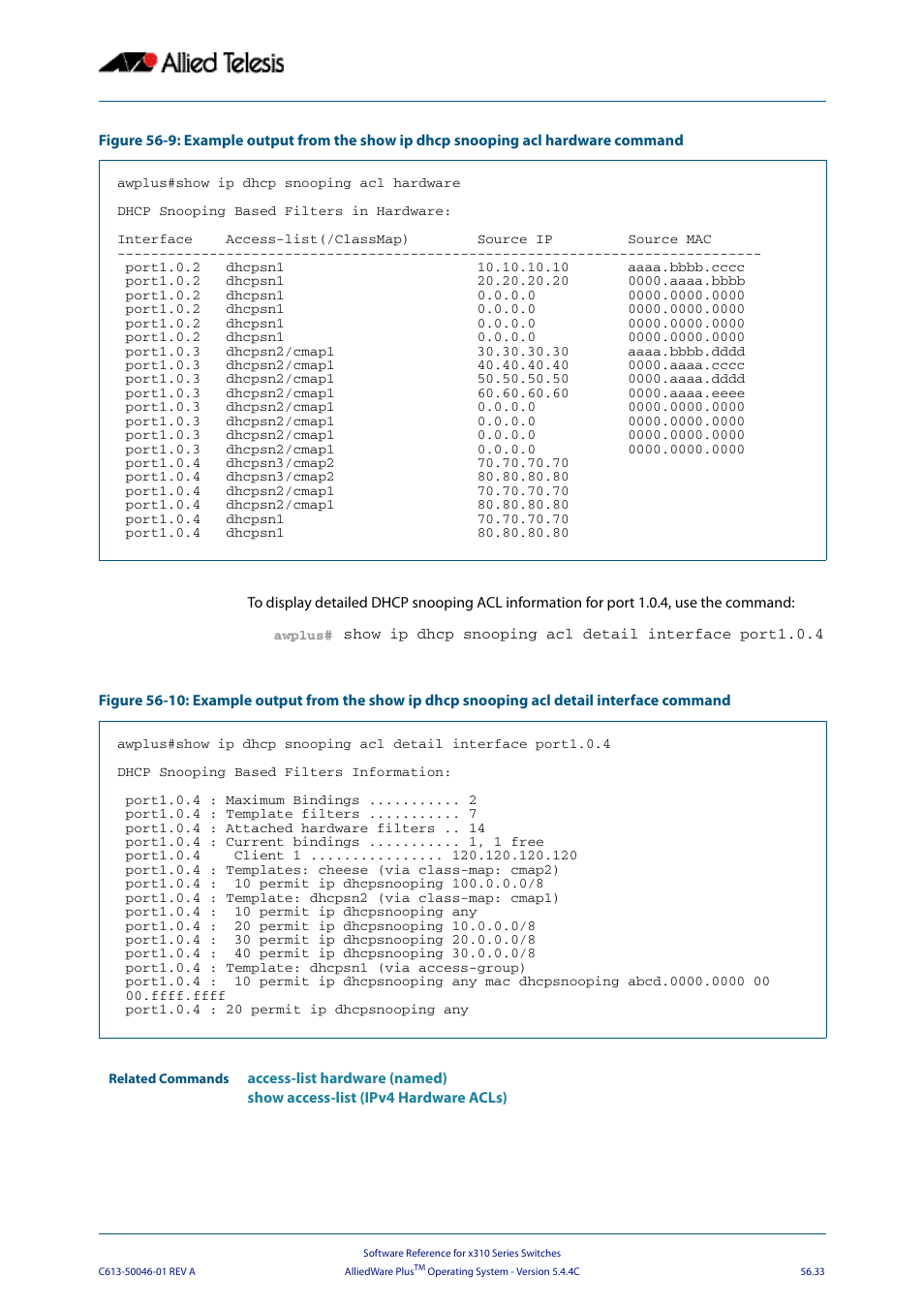 Allied Telesis AlliedWare Plus Operating System Version 5.4.4C (x310-26FT,x310-26FP,x310-50FT,x310-50FP) User Manual | Page 1471 / 2220