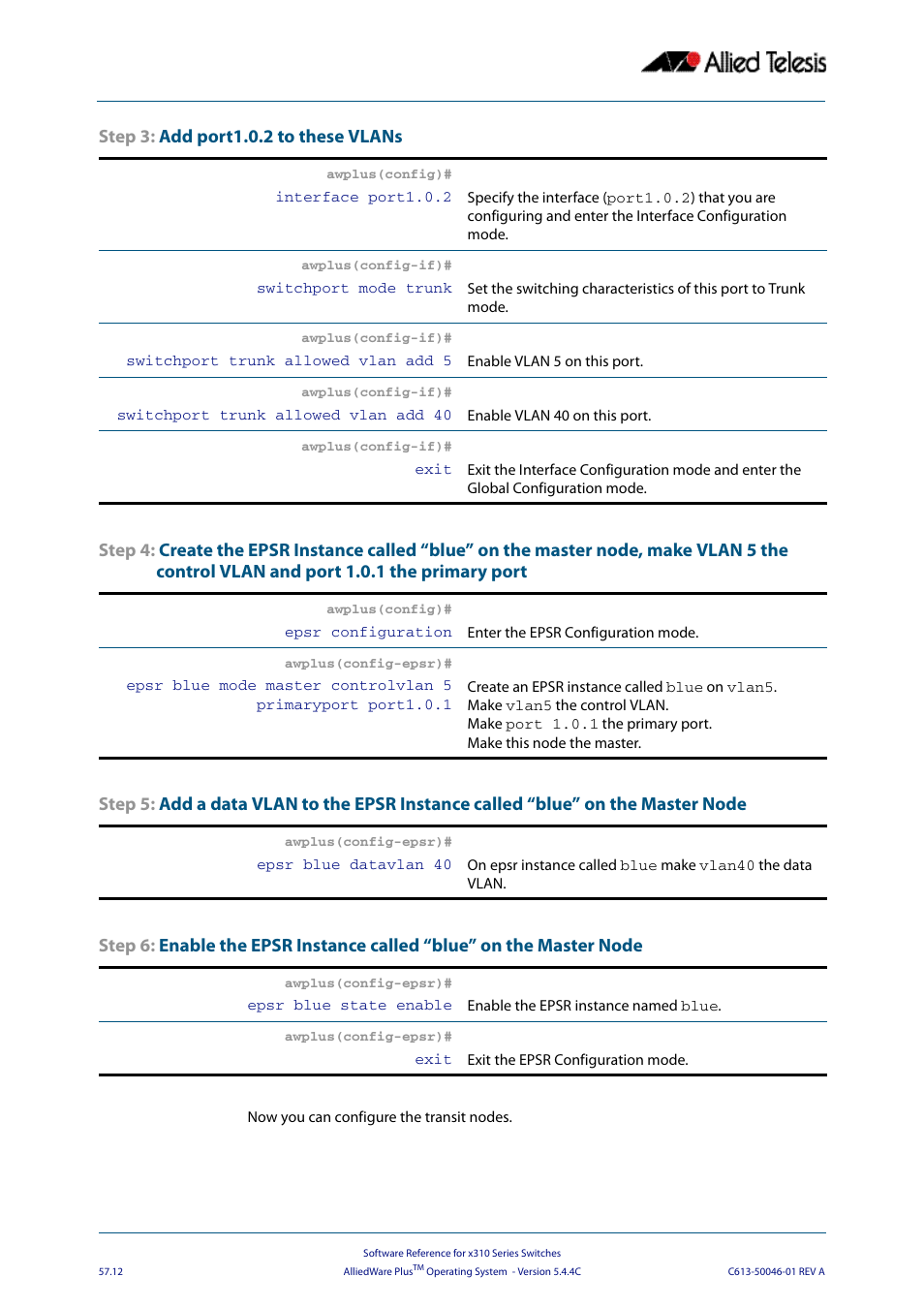 Allied Telesis AlliedWare Plus Operating System Version 5.4.4C (x310-26FT,x310-26FP,x310-50FT,x310-50FP) User Manual | Page 1494 / 2220
