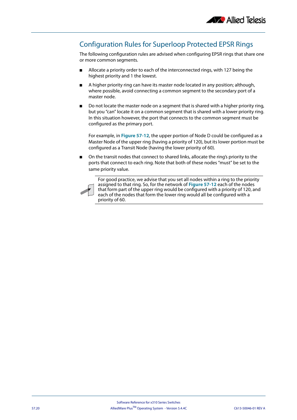 Allied Telesis AlliedWare Plus Operating System Version 5.4.4C (x310-26FT,x310-26FP,x310-50FT,x310-50FP) User Manual | Page 1502 / 2220