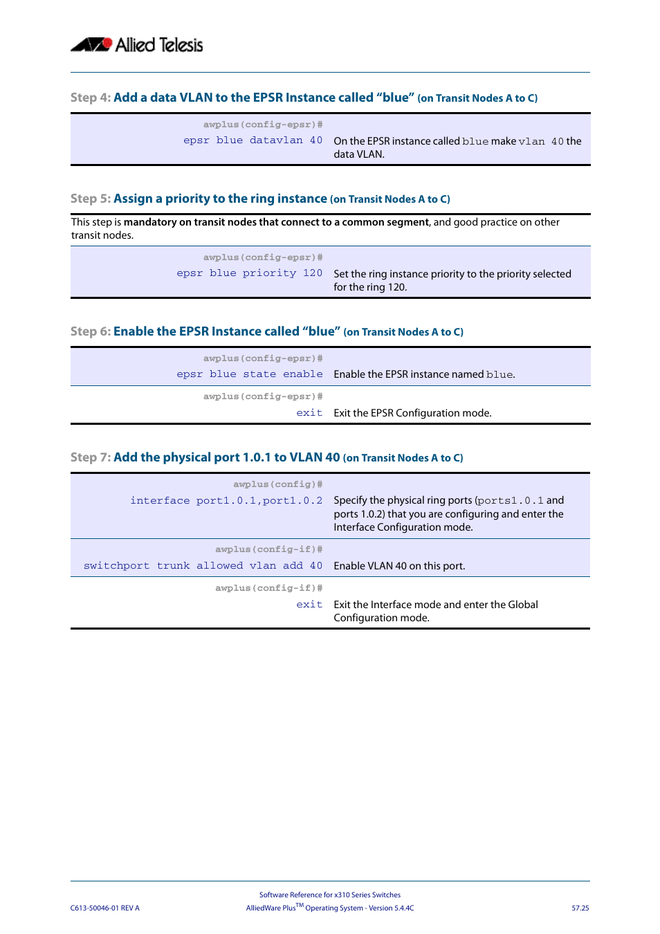 Allied Telesis AlliedWare Plus Operating System Version 5.4.4C (x310-26FT,x310-26FP,x310-50FT,x310-50FP) User Manual | Page 1507 / 2220