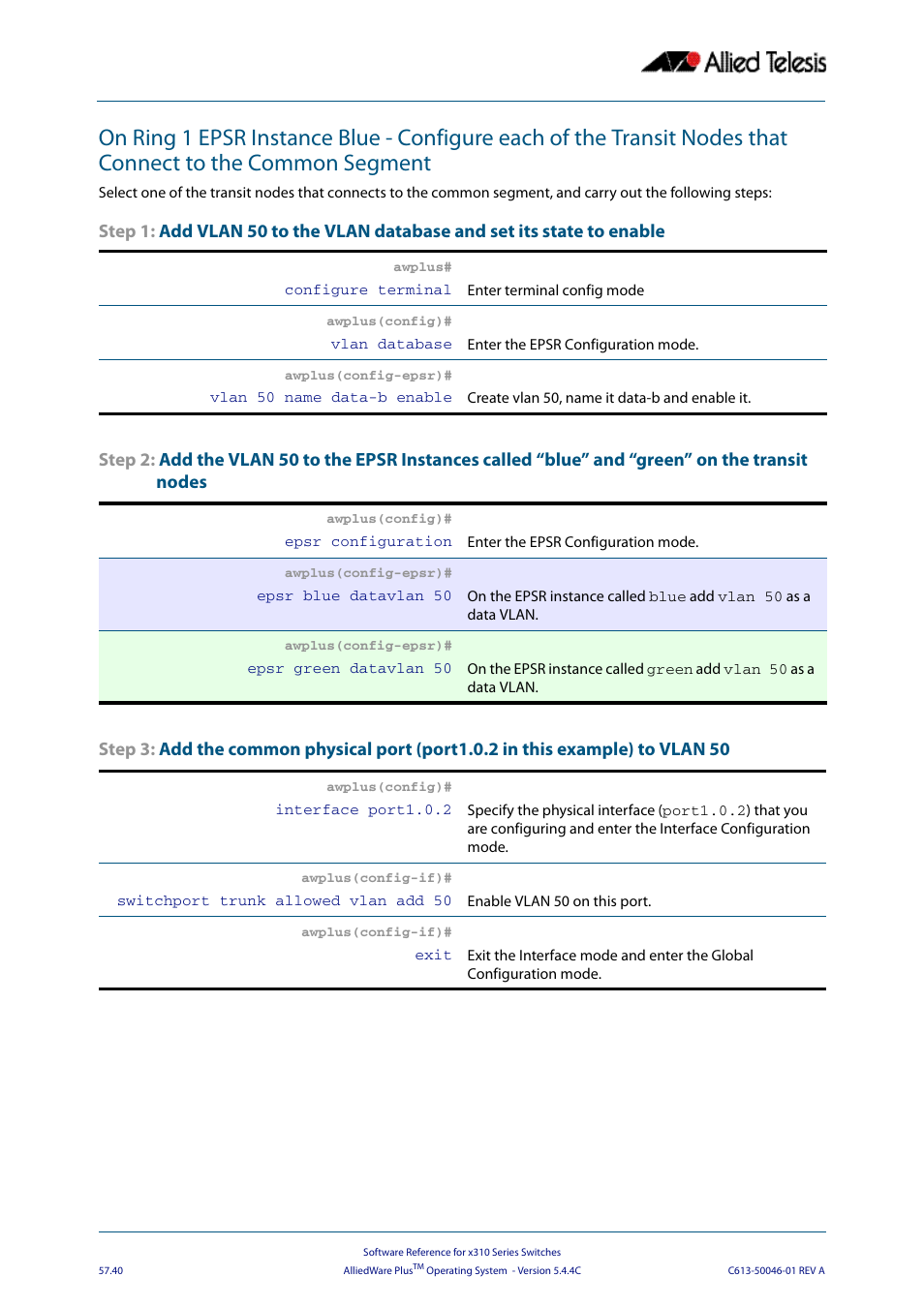 Allied Telesis AlliedWare Plus Operating System Version 5.4.4C (x310-26FT,x310-26FP,x310-50FT,x310-50FP) User Manual | Page 1522 / 2220