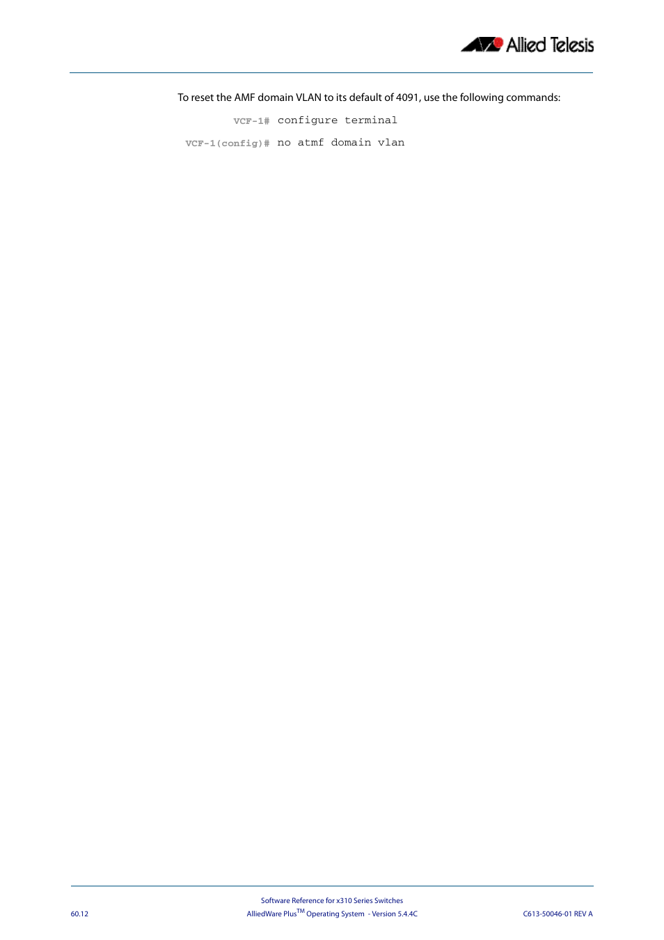 Allied Telesis AlliedWare Plus Operating System Version 5.4.4C (x310-26FT,x310-26FP,x310-50FT,x310-50FP) User Manual | Page 1600 / 2220