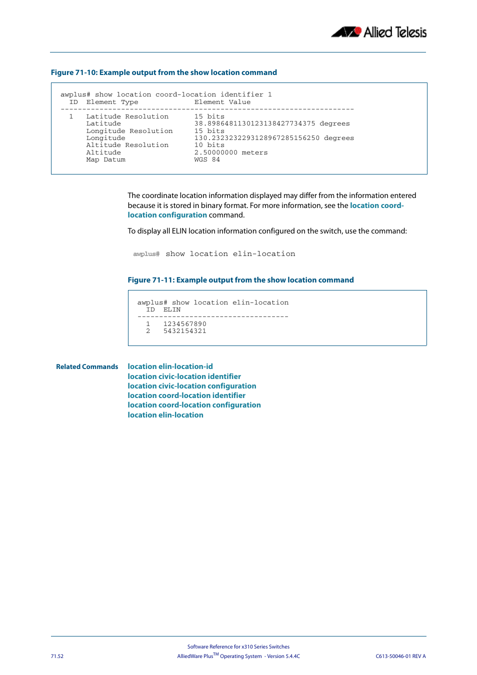 Allied Telesis AlliedWare Plus Operating System Version 5.4.4C (x310-26FT,x310-26FP,x310-50FT,x310-50FP) User Manual | Page 1978 / 2220