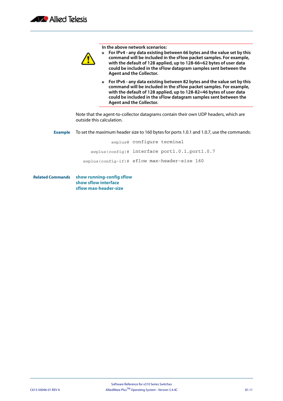 Allied Telesis AlliedWare Plus Operating System Version 5.4.4C (x310-26FT,x310-26FP,x310-50FT,x310-50FP) User Manual | Page 2105 / 2220