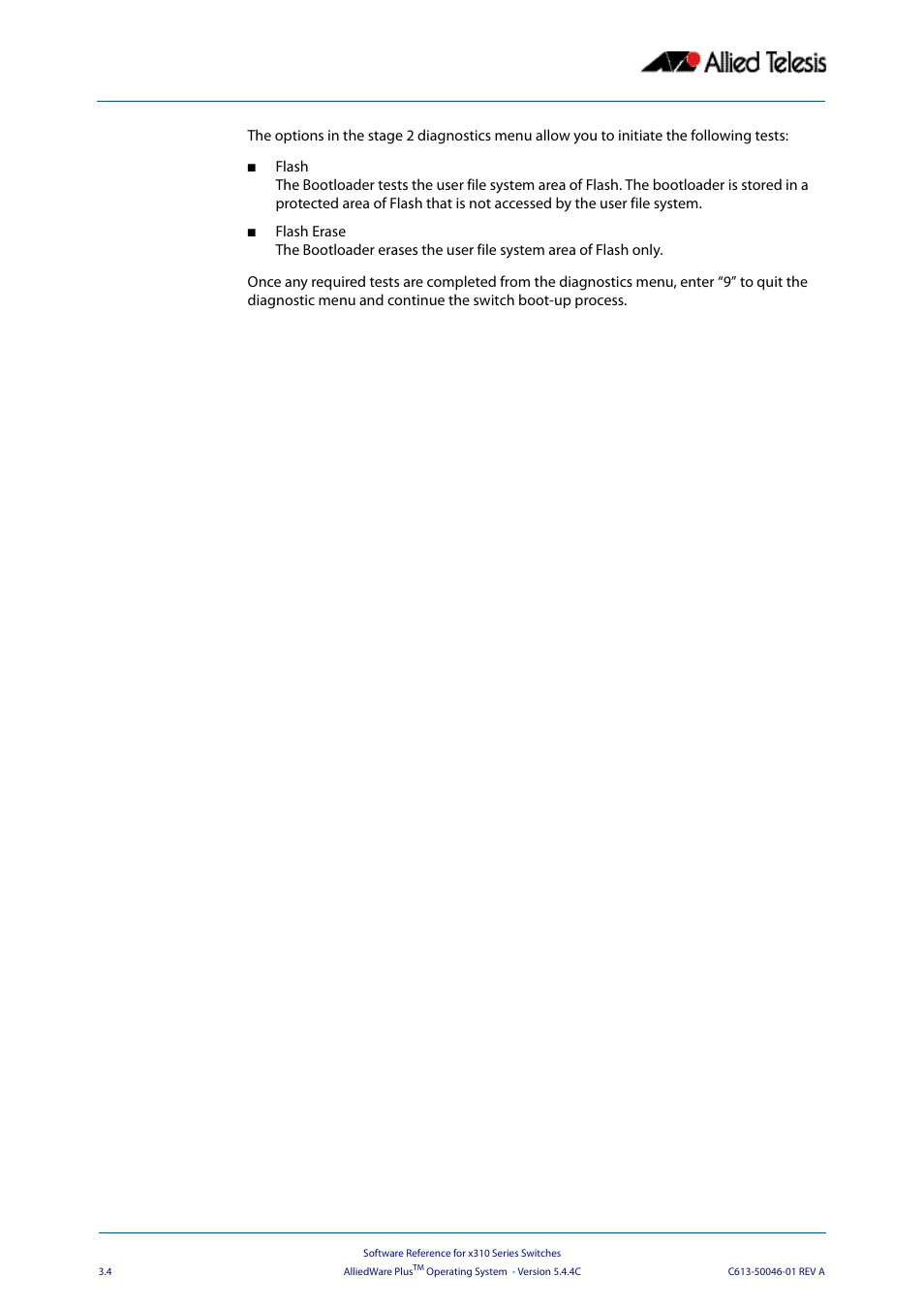 Allied Telesis AlliedWare Plus Operating System Version 5.4.4C (x310-26FT,x310-26FP,x310-50FT,x310-50FP) User Manual | Page 68 / 2220