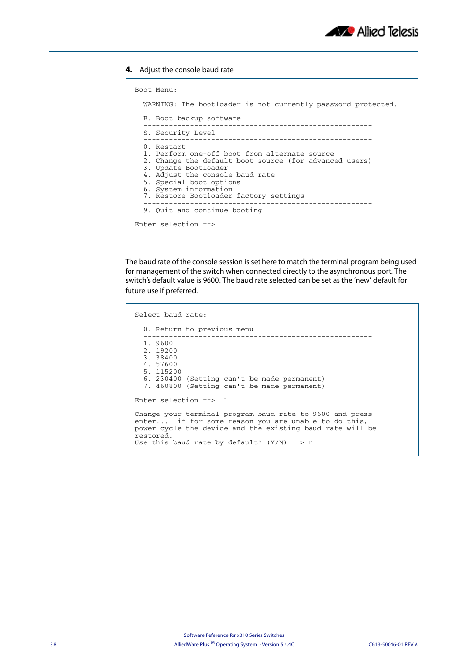 Allied Telesis AlliedWare Plus Operating System Version 5.4.4C (x310-26FT,x310-26FP,x310-50FT,x310-50FP) User Manual | Page 72 / 2220