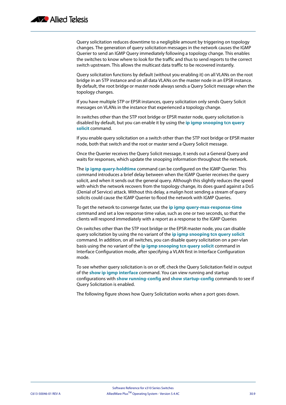 Allied Telesis AlliedWare Plus Operating System Version 5.4.4C (x310-26FT,x310-26FP,x310-50FT,x310-50FP) User Manual | Page 735 / 2220