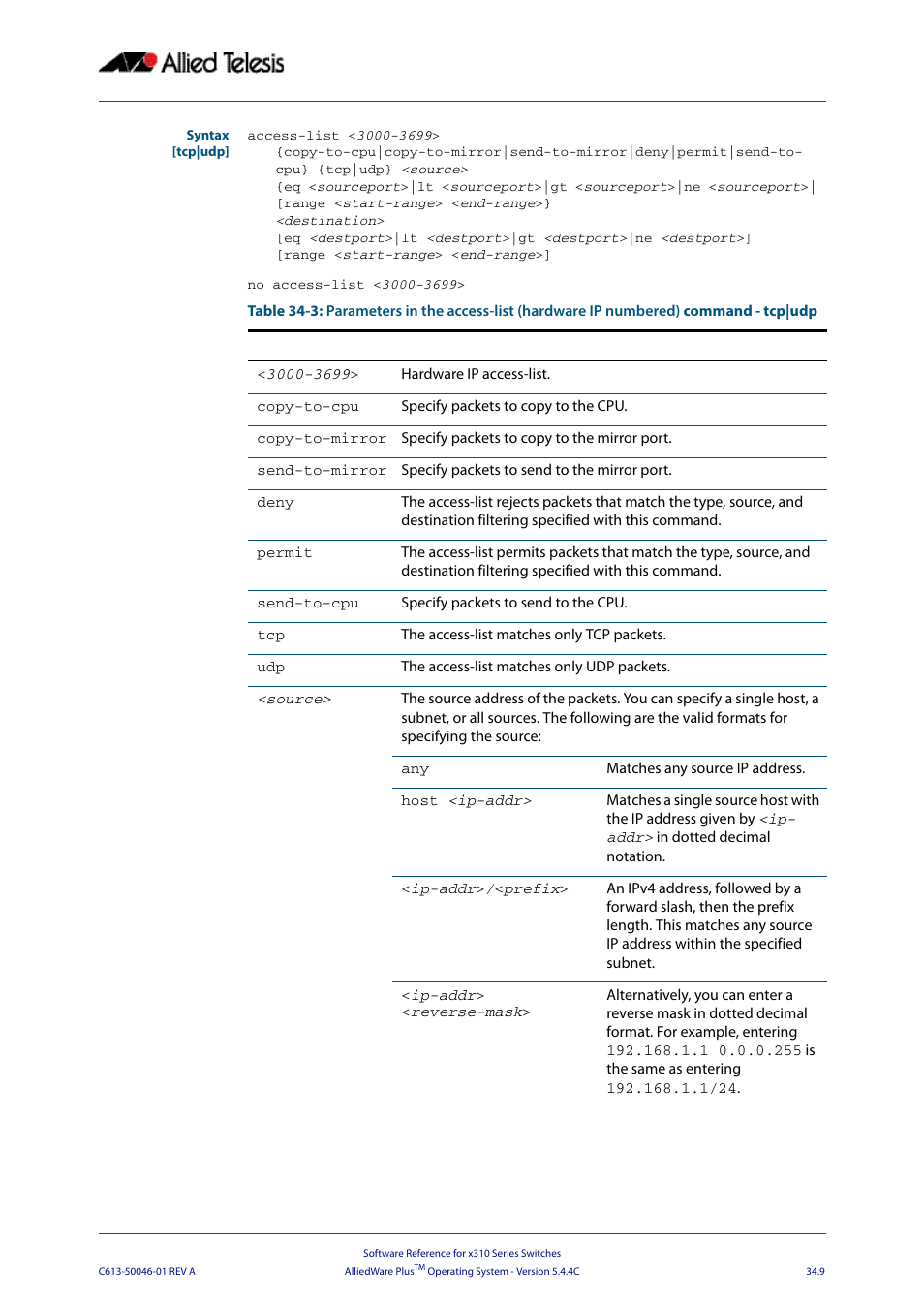Allied Telesis AlliedWare Plus Operating System Version 5.4.4C (x310-26FT,x310-26FP,x310-50FT,x310-50FP) User Manual | Page 855 / 2220
