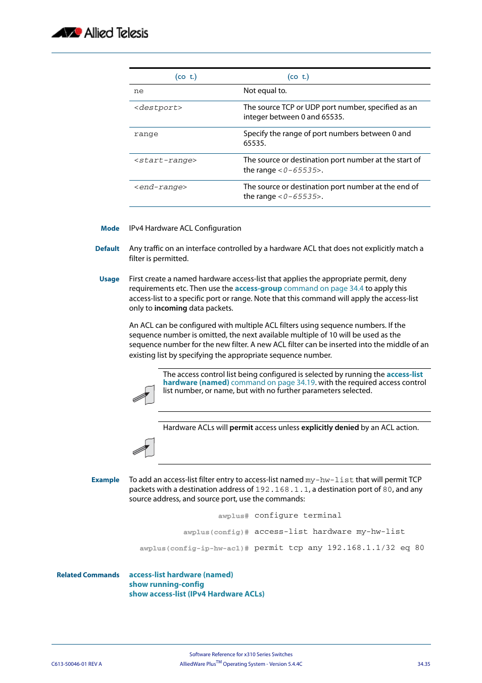 Allied Telesis AlliedWare Plus Operating System Version 5.4.4C (x310-26FT,x310-26FP,x310-50FT,x310-50FP) User Manual | Page 881 / 2220