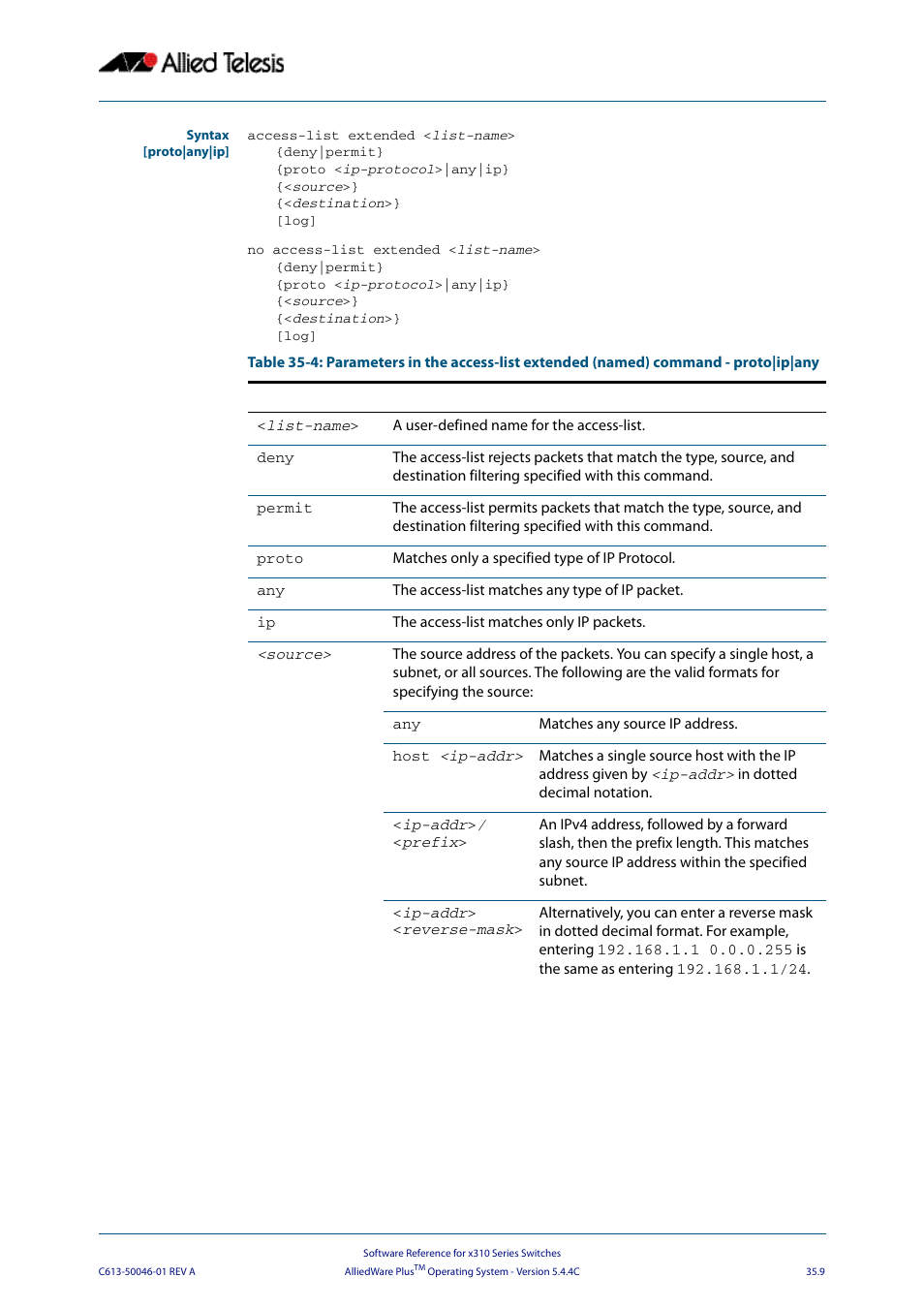 Allied Telesis AlliedWare Plus Operating System Version 5.4.4C (x310-26FT,x310-26FP,x310-50FT,x310-50FP) User Manual | Page 895 / 2220