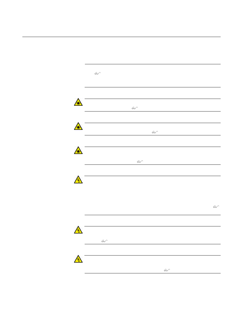Reviewing safety precautions | Allied Telesis FS970M Series User Manual | Page 54 / 106