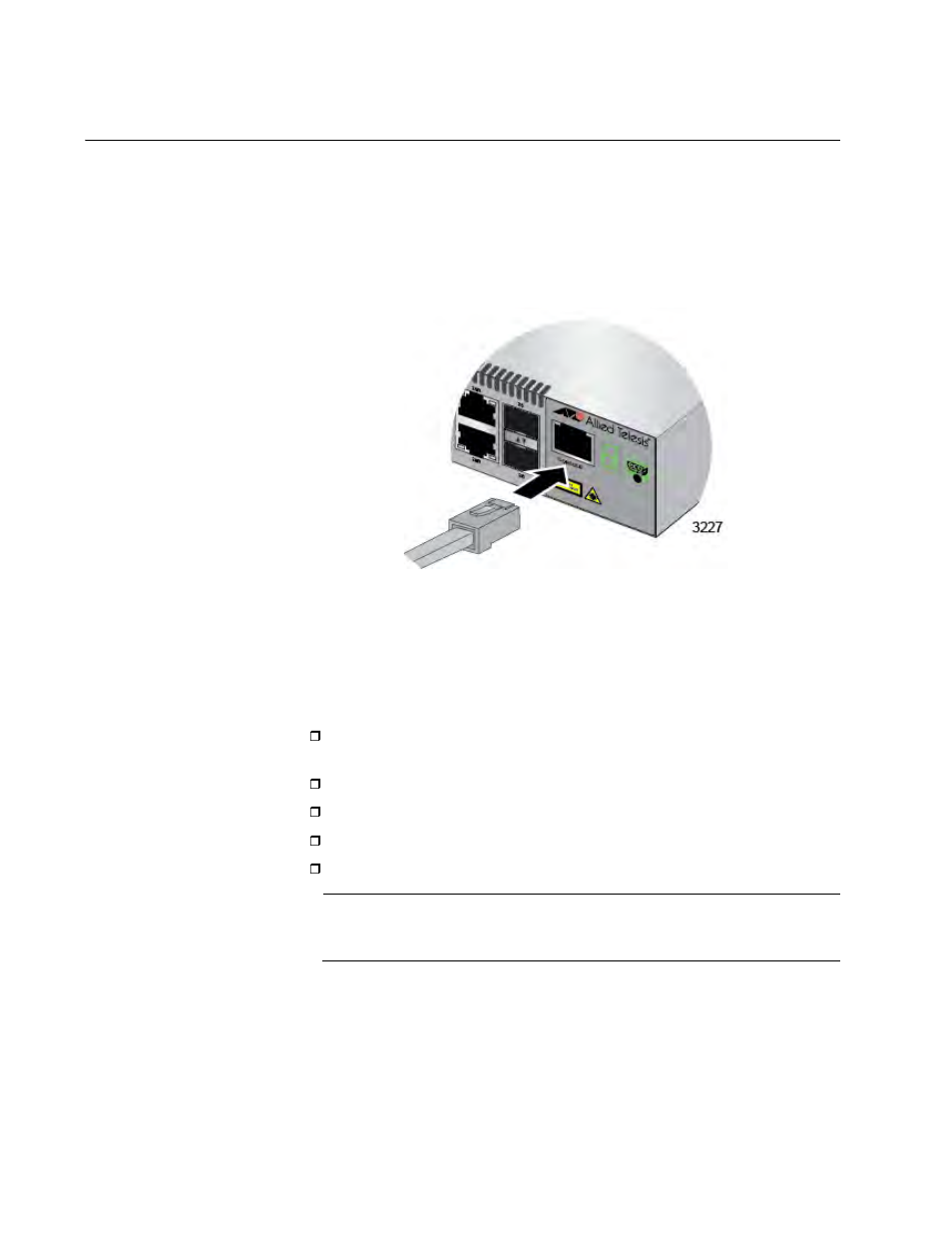Starting a local management session | Allied Telesis FS970M Series User Manual | Page 88 / 106
