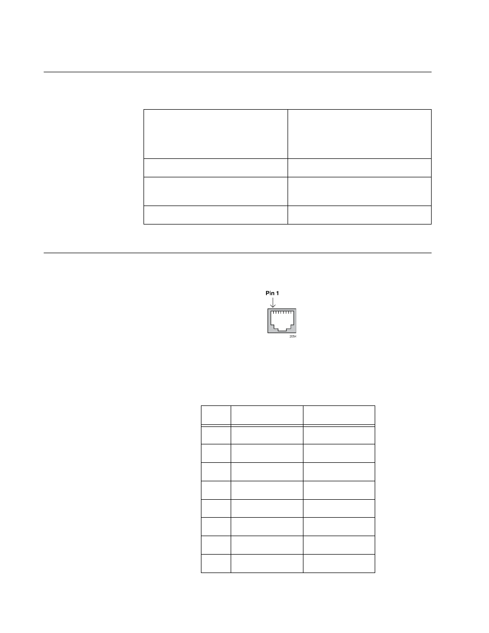 Certifications, Rj-45 twisted pair port pinouts, Certifications rj-45 twisted pair port pinouts | Rj-45 connector and port pin layout, Product certifications, Pin signals for 10 and 100 mbps | Allied Telesis 8100S Series User Manual | Page 134 / 140