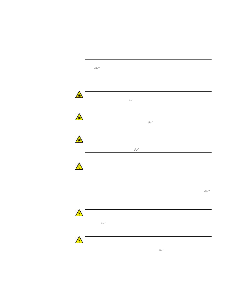 Reviewing safety precautions | Allied Telesis 8100S Series User Manual | Page 63 / 140