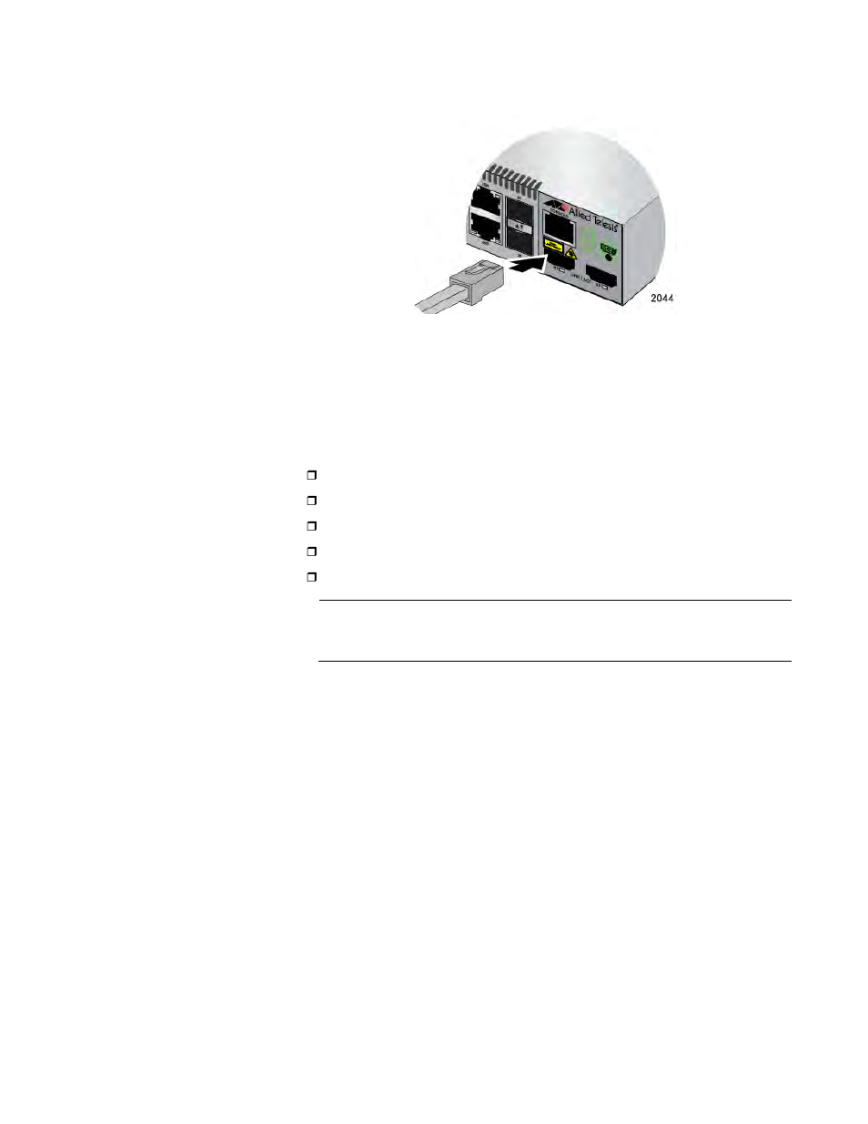 Starting a telnet management session | Allied Telesis 8100S Series User Manual | Page 83 / 140