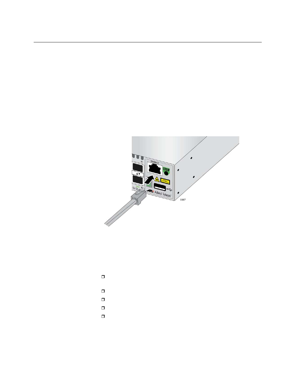 Activating the vcstack feature, Starting a local management session | Allied Telesis x310 Series User Manual | Page 79 / 120