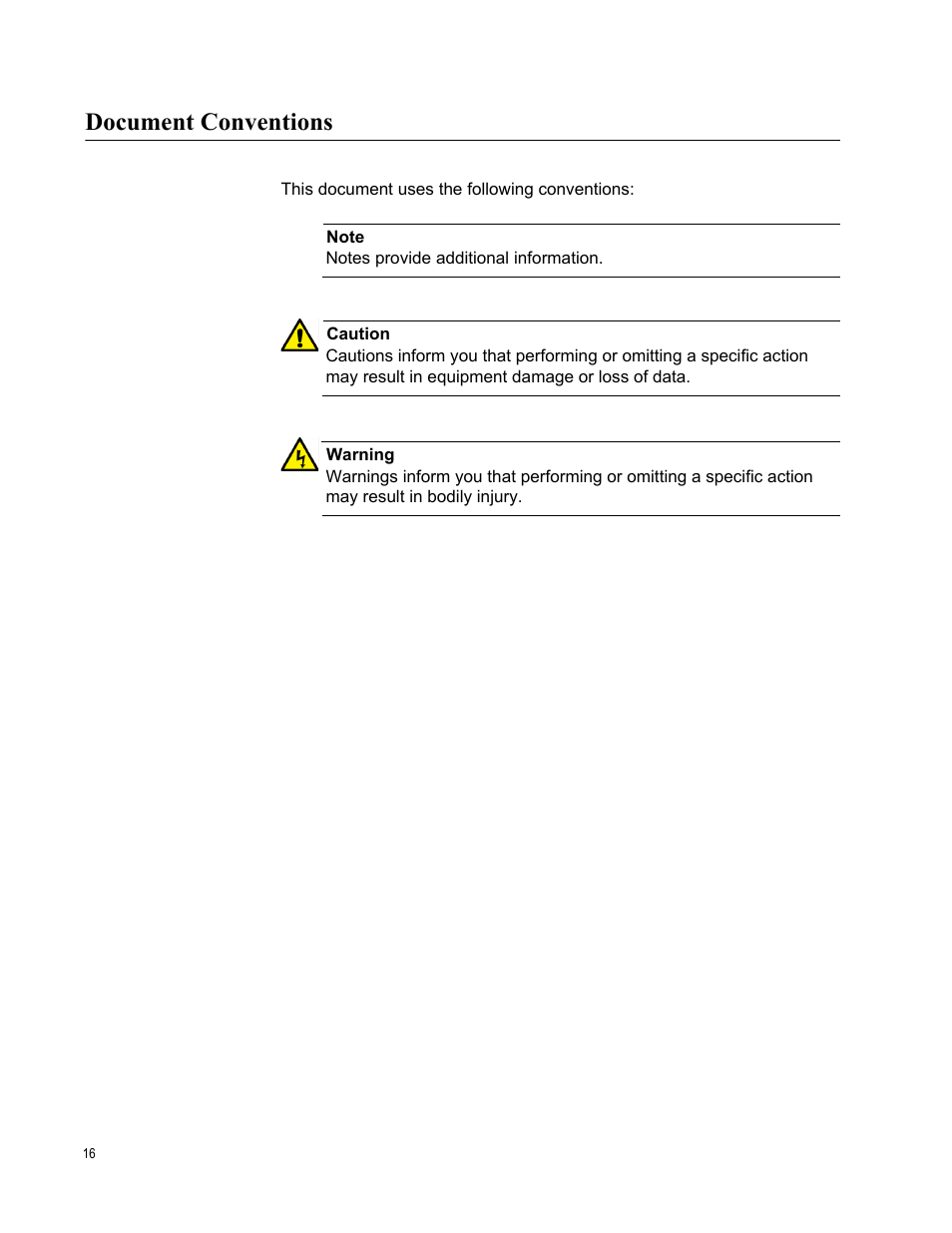 Document conventions | Allied Telesis AT-8100 Series User Manual | Page 16 / 330