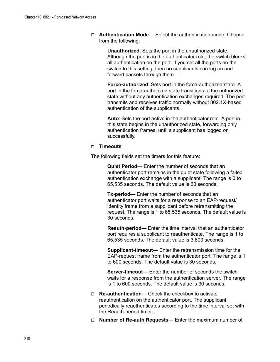 Allied Telesis AT-8100 Series User Manual | Page 210 / 330