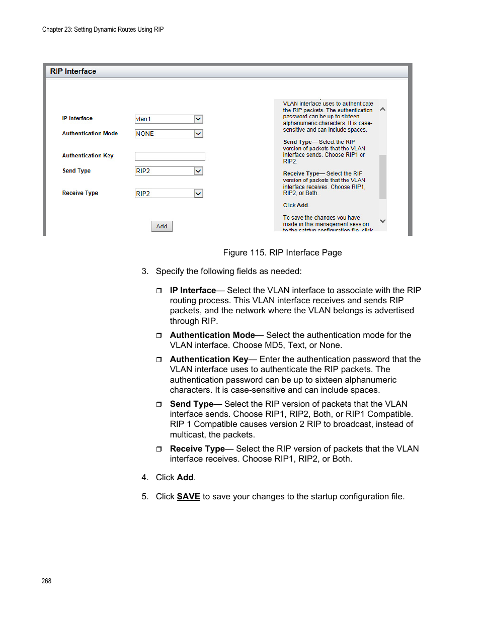 Allied Telesis AT-8100 Series User Manual | Page 268 / 330