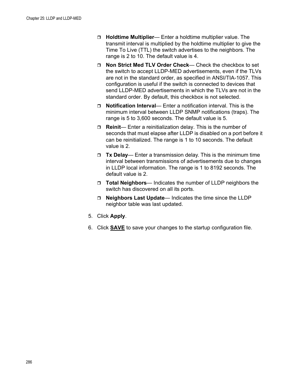 Allied Telesis AT-8100 Series User Manual | Page 286 / 330