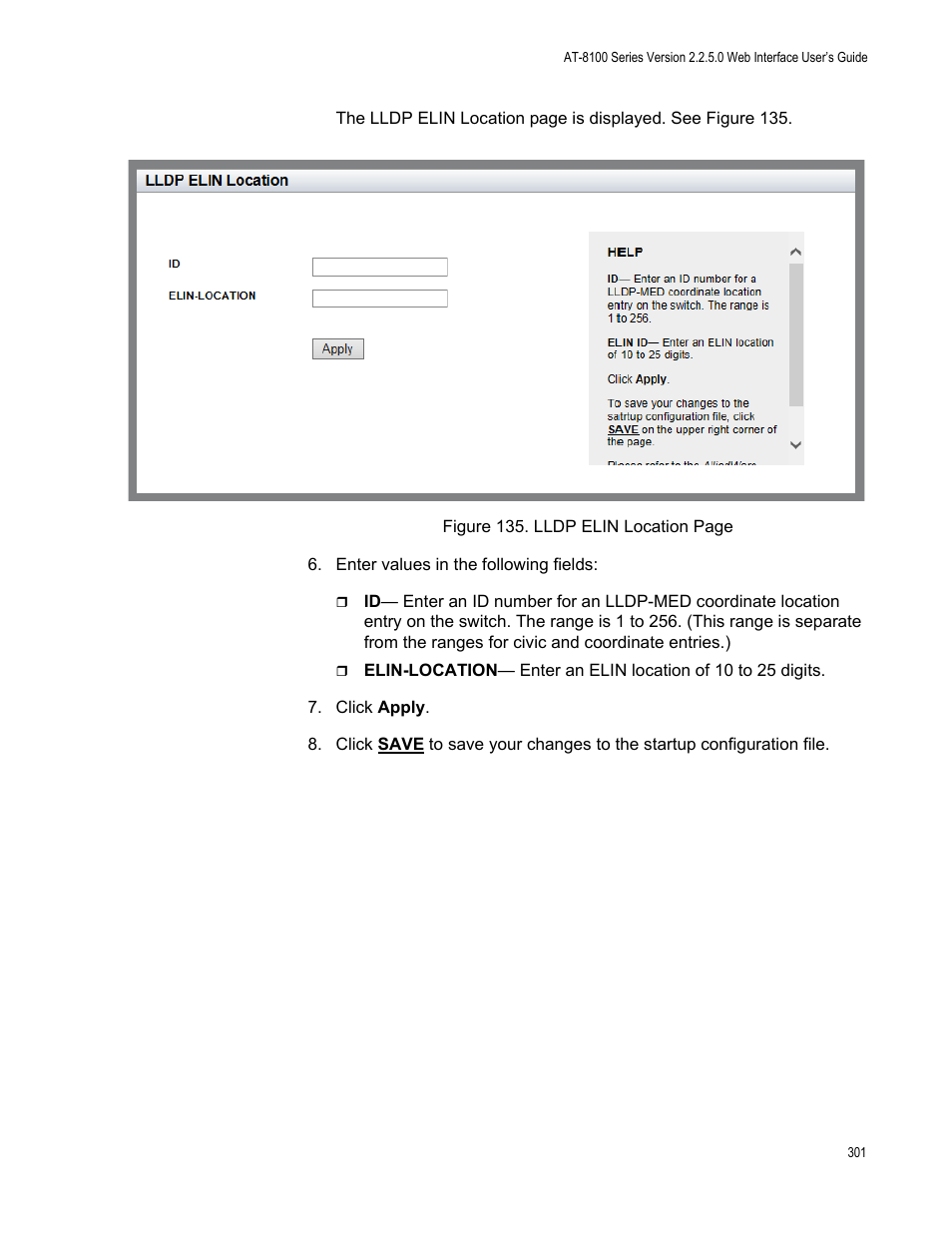 Allied Telesis AT-8100 Series User Manual | Page 301 / 330