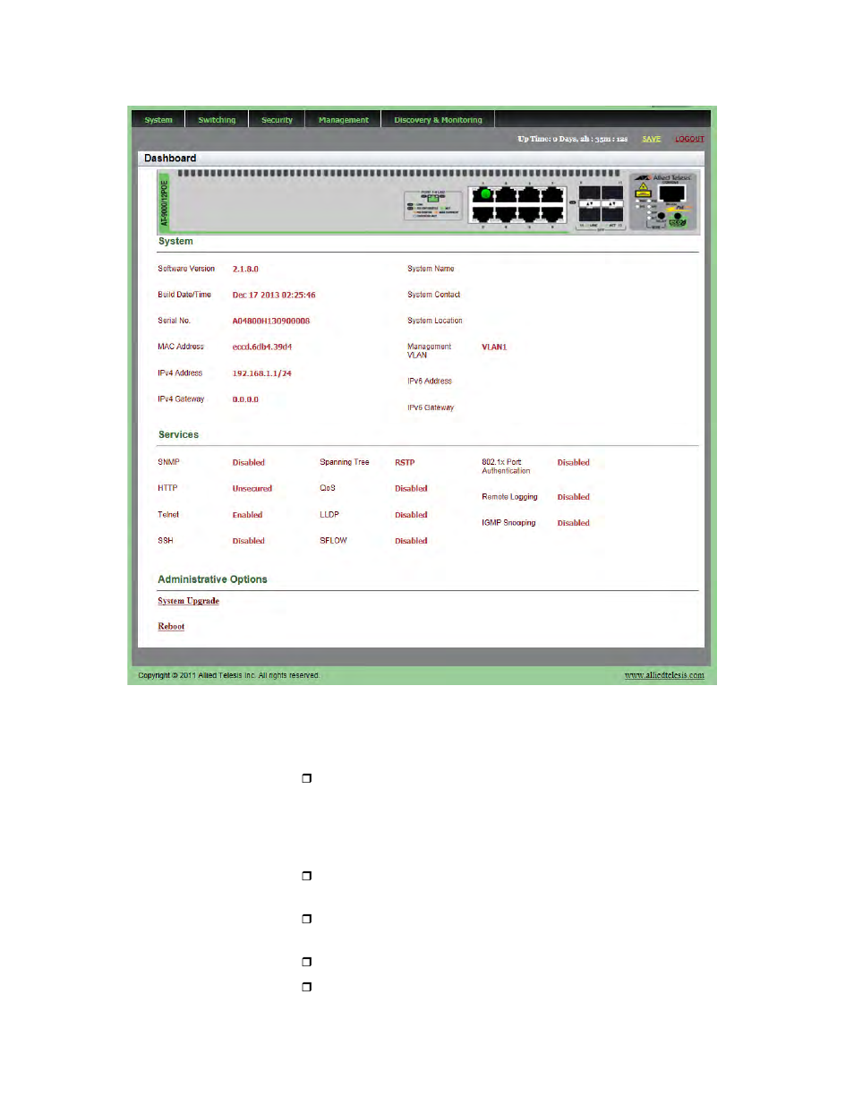 Allied Telesis AT-9000 Series User Manual | Page 23 / 258