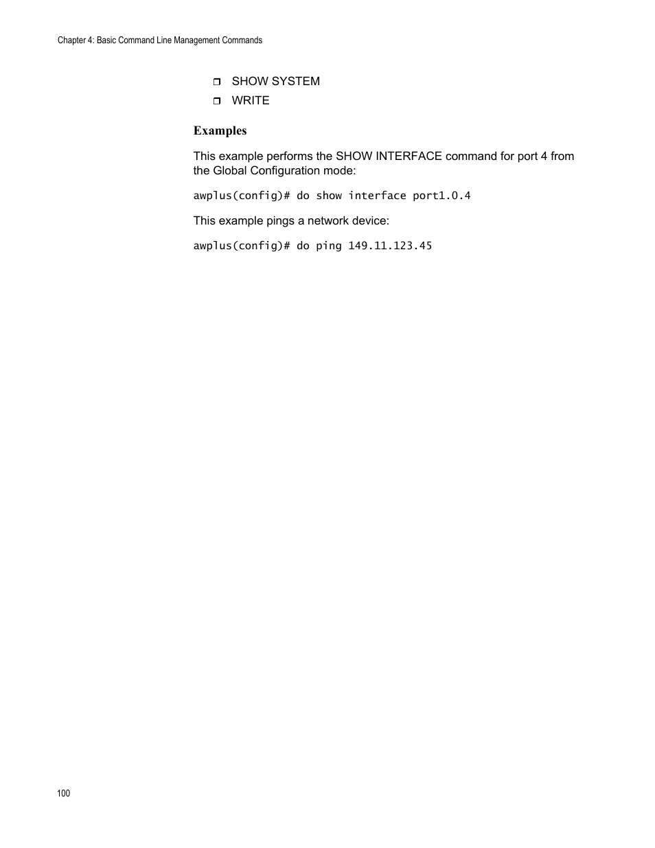 Allied Telesis AT-FS970M Series User Manual | Page 100 / 1938