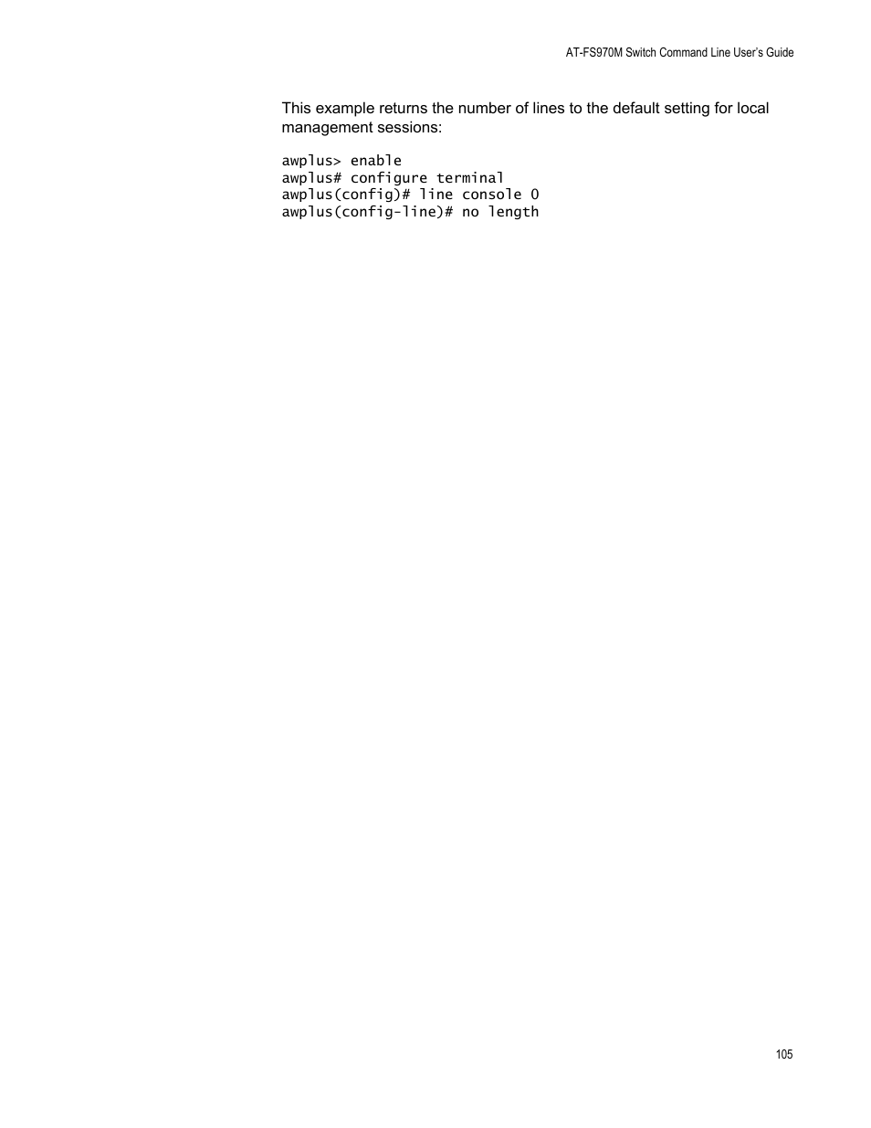 Allied Telesis AT-FS970M Series User Manual | Page 105 / 1938