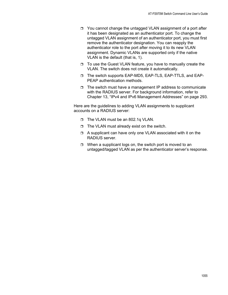 Allied Telesis AT-FS970M Series User Manual | Page 1055 / 1938
