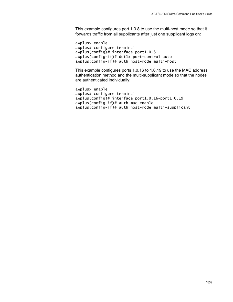 Allied Telesis AT-FS970M Series User Manual | Page 1059 / 1938