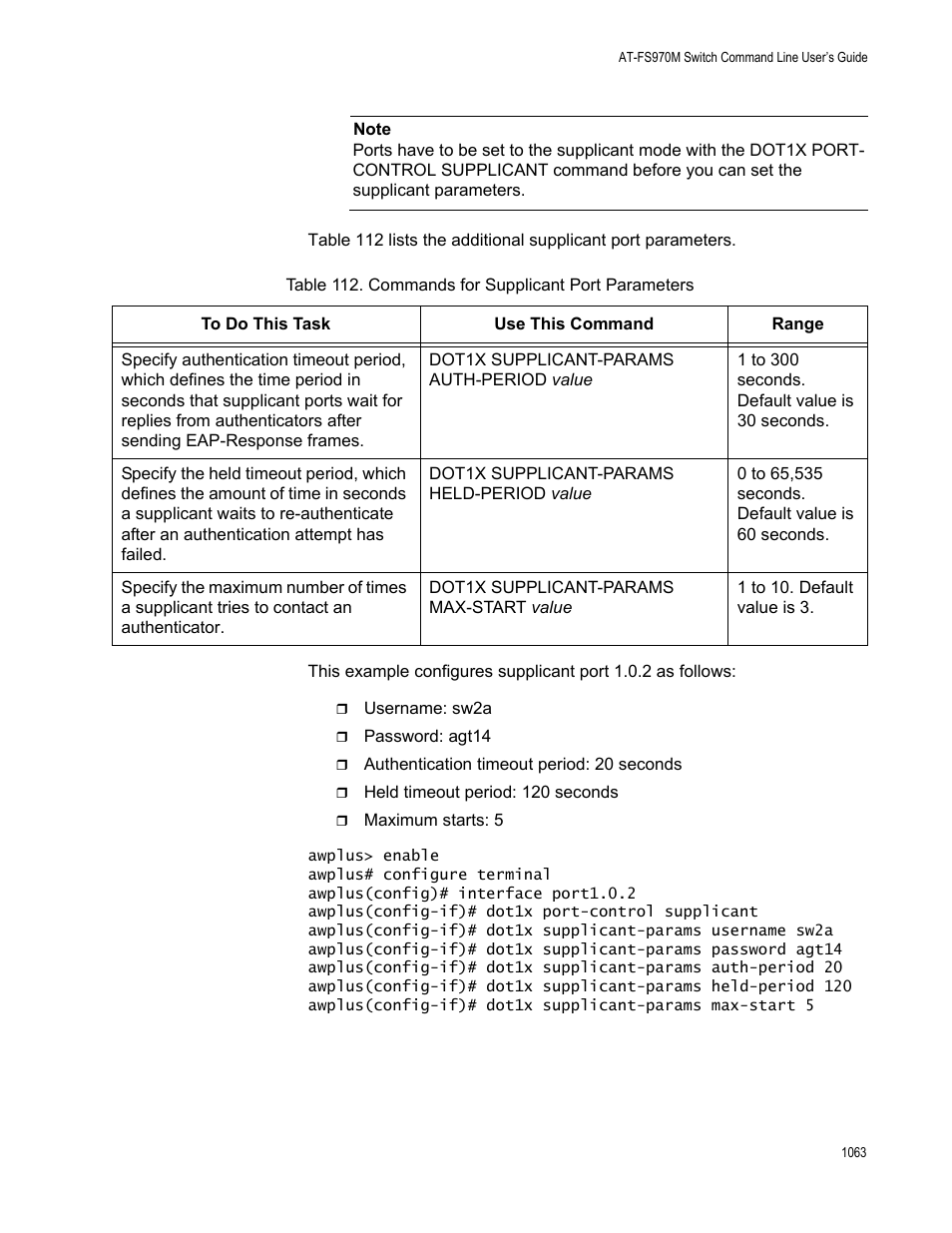 Allied Telesis AT-FS970M Series User Manual | Page 1063 / 1938