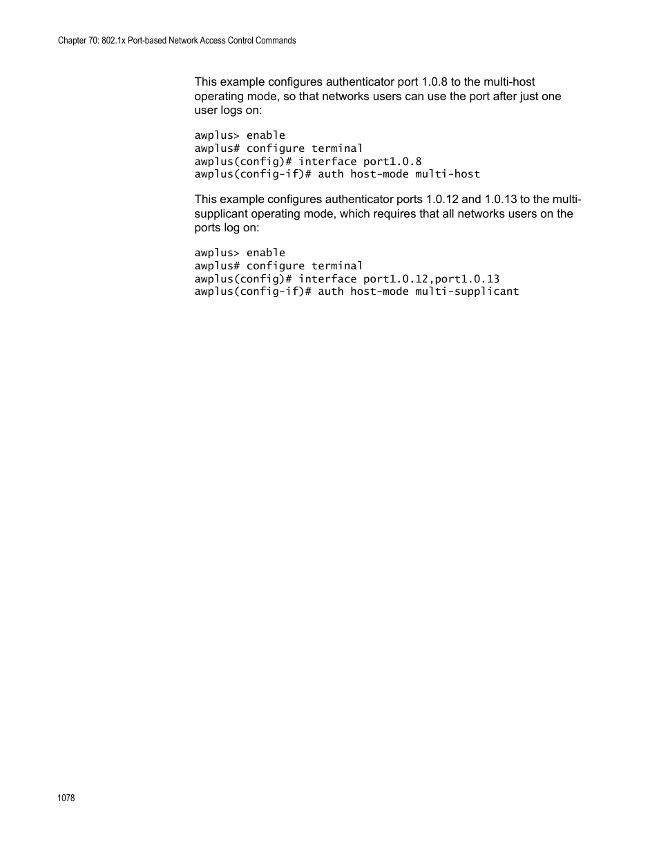 Allied Telesis AT-FS970M Series User Manual | Page 1078 / 1938