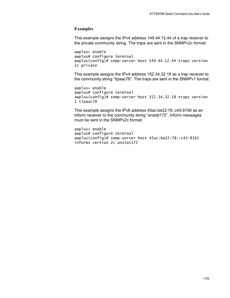 Allied Telesis AT-FS970M Series User Manual | Page 1153 / 1938